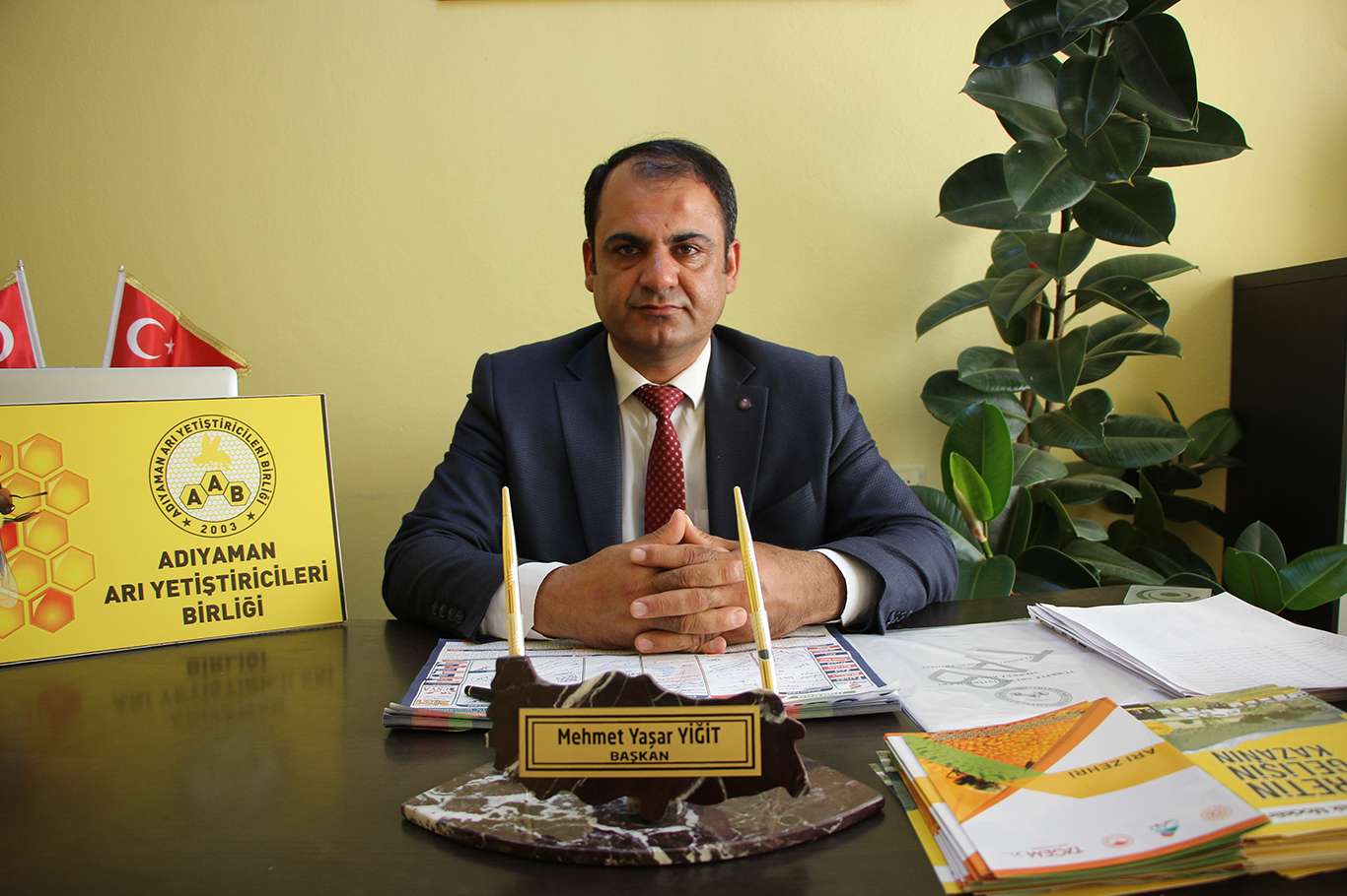 Adıyaman Arıcılar Birliği Başkanı: İklim değişikliği bal üretimini etkiledi Adıyaman Arıcılar Birliği Başkanı: İklim değişikliği bal üretimini etkiledi